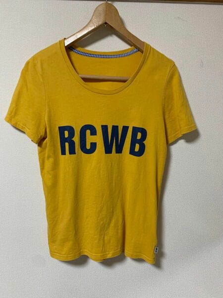 最終価格【RCWB】イエロー　半袖Tシャツ　M