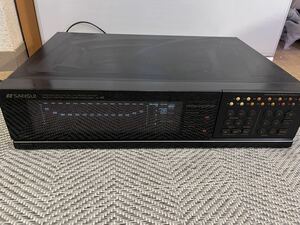 サンスイ SANSUI SE-88 14バンドグラフィックイコライザー　脱着式リモコン　作動品