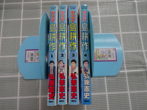 ヤング島耕作　コミックス全４巻完結セット　弘兼憲史　ジャンク　島耕作シリーズ　黄昏流星群　人間交差点　ビジネスマンガ