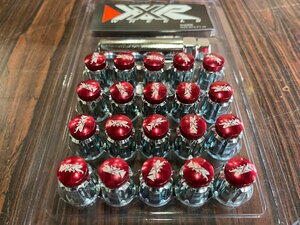  remainder 2 stand amount!! new goods unused! spline nut XXR wheel nut lock nut 20 piece set small diameter M12 x P1.25 anti-theft non penetrate type 5 hole for 5H for 