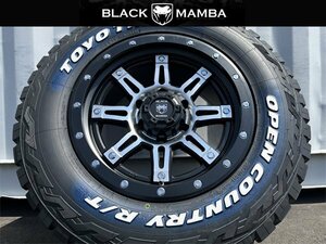 4本セット!! 17インチ 9j+20 6穴 PCD139.7 新品 タイヤホイールセット 265/65R17 TOYO オープンカントリー ハイラックス ランクル プラド