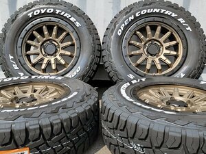 人気セット デリカ D5 RAV4 新品 16インチ タイヤホイールセット TOYO オープンカントリー RT 235/70R16 ホワイトレター