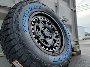 アルファード ヴェルファイア 新品 16インチタイヤホイールセット トーヨー オープンカントリー RT235/70R16 ホワイトレター デリカD5 RAV4