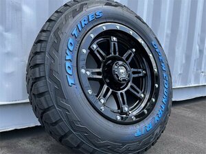 4本セット!! 17インチ 9j+20 6H PCD139.7 新品 タイヤホイールセット 265/70R17 トーヨー ハマー シボレー サバーバン エクスプレス タホ