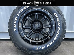 オフロードカスタム! 17インチ 9j 6H 新品 4本 タイヤホイールセット 265/70R17 TOYO オープンカントリー FJクルーザー エスカレード H3