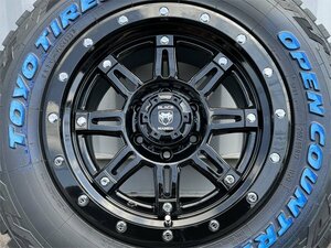 オフロードカスタム! 17インチ 9j 6穴 新品 4本 タイヤホイールセット 265/70R17 トーヨー ハマー シボレー サバーバン エクスプレス タホ