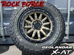 4本セット 16インチ 7.5j 245/70R16 デリカD5 RAV4 CX-5 エクストレイル 新品 タイヤホイールセット ホワイトレター YOKOHAMA ジオランダー