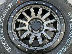 4本セット 16インチ 7.5j 245/70R16 デリカD5 RAV4 CX-5 エクストレイル 新品 タイヤホイールセット ホワイトレター YOKOHAMA ジオランダー