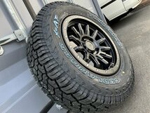 リフトアップ仕様! 16インチ 7.5j 245/70R16 デリカ D5 RAV4 CX5 エクストレイル 新品 4本 タイヤホイールセット マッドタイヤ オフロード_画像6