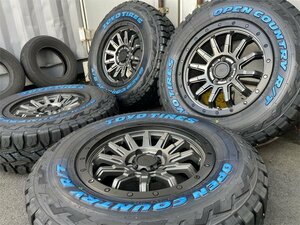 4本セット 16インチ 7.5j 235/70R16 デリカD5 RAV4 CX-5 エクストレイル 新品 タイヤホイールセット TOYO オープンカントリー マッドタイヤ