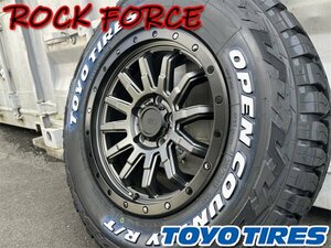 純正車高可!! 16インチ 7.5j 235/70R16 デリカ D5 RAV4 CX5 エクストレイル 新品 4本 タイヤホイールセット ホワイトレター リフトアップ