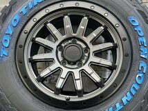 4本セット 16インチ 7.5j 225/70R16 デリカ D5 RAV4 CX5 エクストレイル 新品 タイヤホイールセット TOYO オープンカントリー マッドタイヤ_画像10