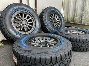 4本セット 16インチ 7.5j 225/70R16 デリカ D5 RAV4 CX5 エクストレイル 新品 タイヤホイールセット TOYO オープンカントリー マッドタイヤ