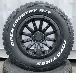 新品 16インチ タイヤホイールセット TOYO OPEN COUNTRY RT 235/70R16 ホワイトレター デリカ D5 RAV4