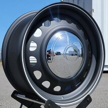 200系 ハイエース レジアスエース 16インチ ホイール 4本セット 16x7.0J+38 PCD 139.7 6H 6穴 pcd マットブラック GDH_画像4