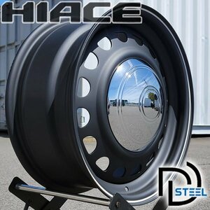 200系 ハイエース レジアスエース 16インチ ホイール 4本セット 16x7.0J+38 PCD 139.7 6H 6穴 pcd マットブラック GDH