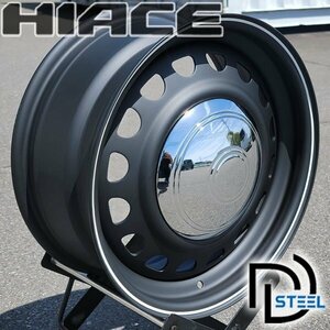 200系 ハイエース レジアスエース 16インチ ホイール 4本セット 16x7.0J+38 PCD 139.7 6H 6穴 pcd マットブラック GDH