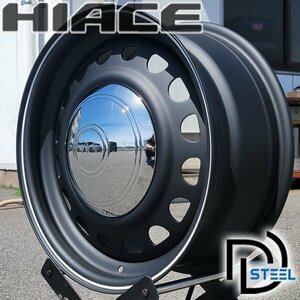 200系 ハイエース レジアスエース 16インチ ホイール 4本セット 16x7.0J+38 PCD 139.7 6H 6穴 pcd マットブラック GDH