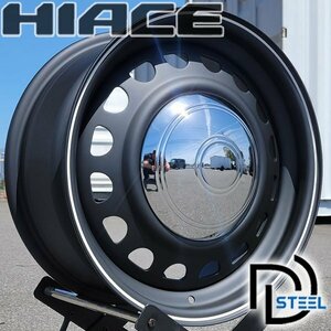 200系 ハイエース レジアスエース 16インチ ホイール 4本セット 16x7.0J+38 PCD 139.7 6H 6穴 pcd マットブラック GDH