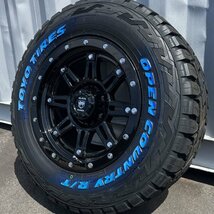 4本セット!! 17インチ 9j+20 6H PCD139.7 新品 タイヤホイールセット 265/70R17 トーヨー ハマー シボレー サバーバン エクスプレス タホ_画像3