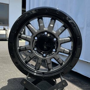 16×6.5J+38 139.7-6H ハイエース レジアスエース 200系 バン ワゴン ホイールのみ 4本セット ロックフォース カスタム ドレスアップ