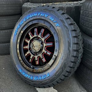 ハイエース 200系 タイヤホイールセット 215/65R16 16インチ 車検対応 トーヨー オープンカントリー RT 純正車高対応 ホワイトレター