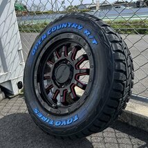 ハイエース 200系 タイヤホイールセット 215/65R16 16インチ 車検対応 トーヨー オープンカントリー RT 純正車高対応 ホワイトレター_画像5