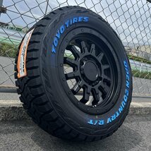 ホワイトレター 215/65R16 車検対応 200系 ハイエース 新品 16インチ タイヤホイールセット TOYO オープンカントリー RT_画像3