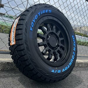 車検対応!! ハイエース 新品 16インチ タイヤホイールセット 215/65R16 200系 TOYO オープンカントリー RT ホワイトレター