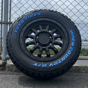 車検対応!! ハイエース 新品 16インチ タイヤホイールセット 215/65R16 200系 TOYO オープンカントリー RT ホワイトレター