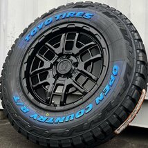 即納!! 225/70R16 エクストレイル T31 T32 新品 16インチ タイヤホイールセット 4本 トーヨー オープンカントリー RT ホワイトレター SUV_画像4