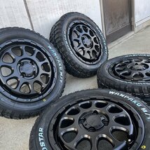 ホワイトレター!! 軽バン 軽トラ N-BOX タント S320G S321G S330G 155/65R14 新品 タイヤホイール 4本セット マッドスター MT 純正車高対応_画像4