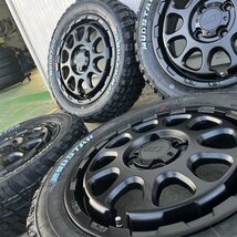 ホワイトレター!! 軽バン 軽トラ N-BOX タント S320G S321G S330G 155/65R14 新品 タイヤホイール 4本セット マッドスター MT 純正車高対応_画像2