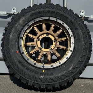 新品即納!! JB64 JB23 JA11 ジムニー タイヤホイールセット 185/85R16 16インチ YOKOHAMA GEOLANDAR G003 MT マッドタイヤ