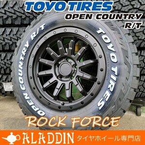 新品 16インチ タイヤホイールセット TOYO OPEN COUNTRY RT 235/70R16 ホワイトレター デリカ D5 RAV4