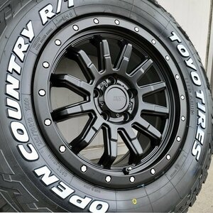 235/70R16 デリカD5 RAV4 CX5 新品 16インチ タイヤホイールセット トーヨー オープンカントリー RT ホワイトレター