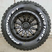 新品 16インチ タイヤホイールセット TOYO OPEN COUNTRY RT 235/70R16 ホワイトレター デリカ D5 RAV4_画像3