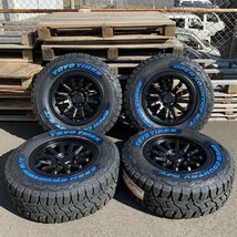 デリカD5 新品 16インチ タイヤホイールセット トーヨー オープンカントリー RT 235/70R16 ホワイトレター_画像7