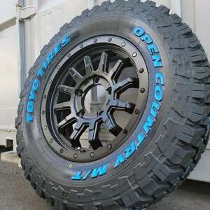 タイヤあり ジムニー 185/85R16 純正車高 JB64 JB23 JA11 オープンカントリー RT 16インチ タイヤホイールセット ホワイトレター