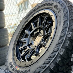 純正車高 ジムニー JB64 JB23 JA11 新品 タイヤホイール 4本セット 16インチ 16×5.5J+20 ヨコハマ ジオランダー M/T G003 175/80R16