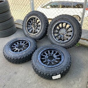 純正車高 ジムニー JB64 JB23 JA11 新品 タイヤホイール 4本セット 16インチ 16×5.5J+20 ヨコハマ ジオランダー M/T G003 175/80R16