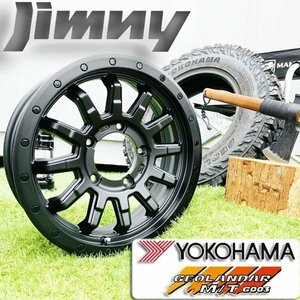 ジムニー JB64 JB23 JA11 新品 16インチタイヤホイールセット YOKOHAMA ヨコハマ ジオランダー M/T G003 175/80R16 185/85R16