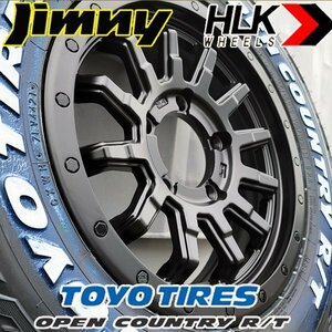 新品 ジムニー JB64 JB23 JA11 専用設計 TOYO オープンカントリー RT 185/85R16 ホワイトレター 16インチ タイヤホイールセット