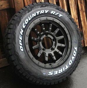 新品 ジムニー 16インチ タイヤ ホイール セット TOYO OPEN COUNTRY RT トーヨー オープンカントリー ホワイトレター 185/85R16