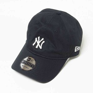 【ニュー エラ/NEW ERA】9twenty ミニNYロゴ キャップ ウォッシュドコットン ブラック