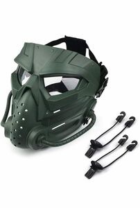 サバゲーマスク フェイスマスク プロテクターサバイバルゲーム マスク 防護マスク コスプレ 仮装