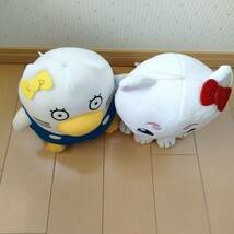 【1円〜】銀魂×サンリオキャラクターズ　でっかいぬいぐるみ　〜定春&エリザベス〜　全2種　タグ付き　まとめ売り【プライズ限定品】_画像2