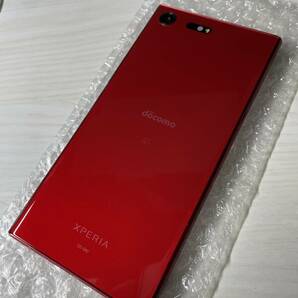 ◯判定 SIMフリー SO-04J ロッソ XPERIA XZ premium SIMロック解除済み レッド 赤の画像2