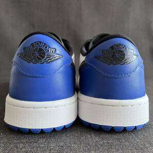 NIKE GOLF AIR JORDAN 1 G LOW US8 26cm ROYAL TOE ナイキゴルフ エアジョーダン1G ロイヤル・トゥ スパイクレス・ゴルフシューズの画像5