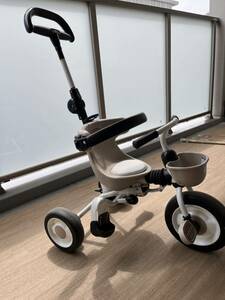  folding . san . player beige folding three wheel tricycle folding ides toy The .s
